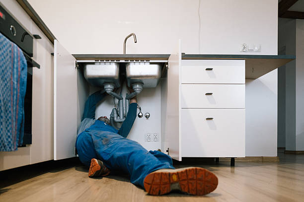 Professional Drain Cleaning technician working in Camp Sherman, OR